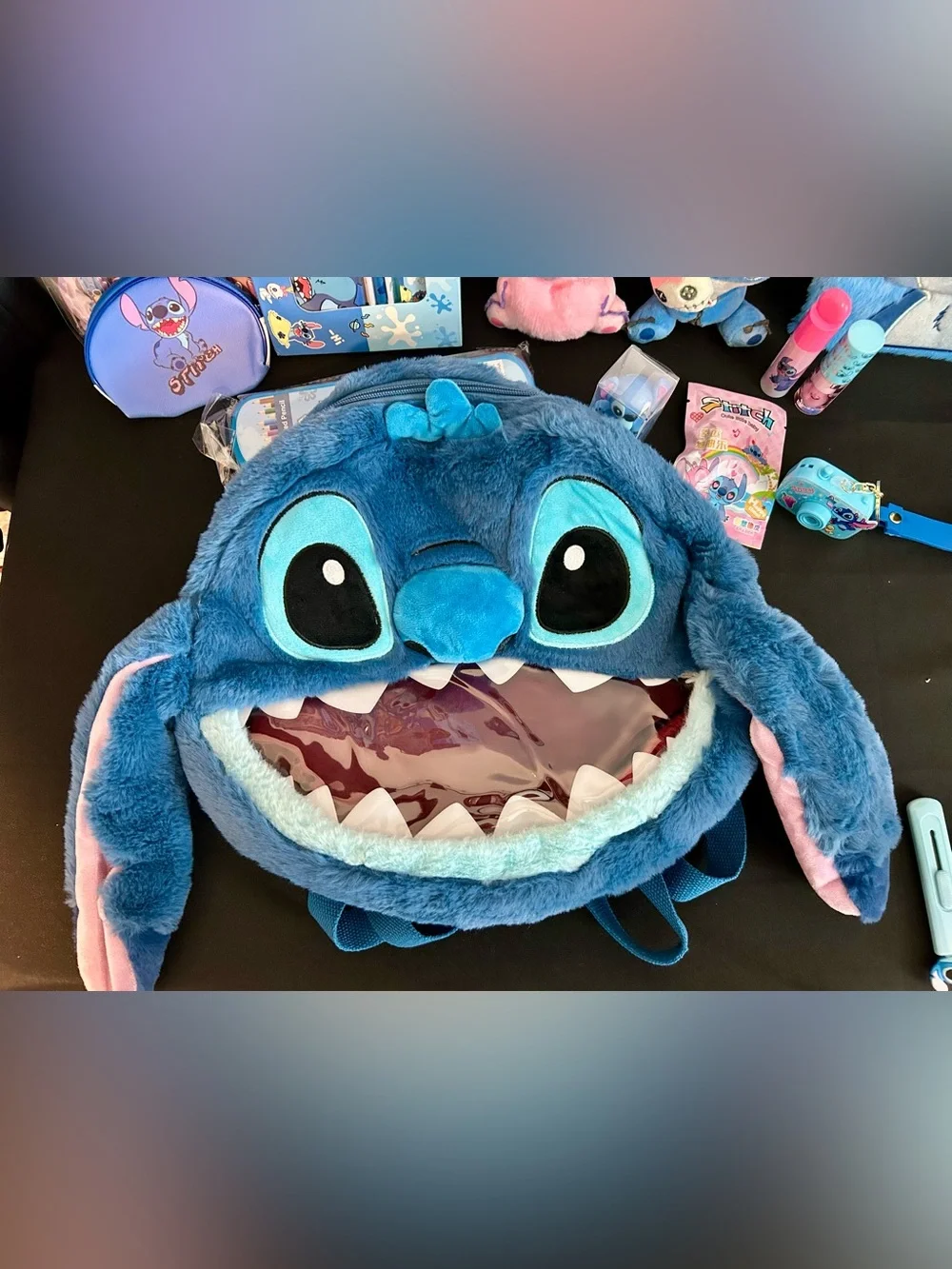 Stitch Plush Character Backpack and more